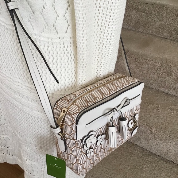 Kate spade Hayes Bee Embellished Camea Crossbody - Picture 2 of 8